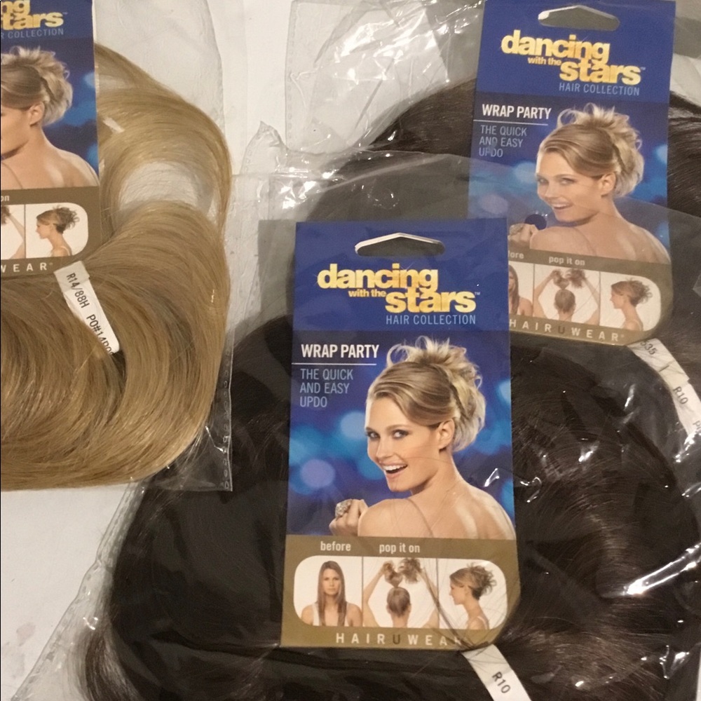 Dancing with the Stars hair collection.